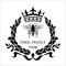 Parisian Bee and Crown Wreath Embossing 12 x 12 Stencil | FS023 by Designer Stencils | Word & Phrase Stencils | Reusable Stencils for Painting on Wood, Wall, Tile, Canvas, Paper, Fabric, Furniture, Floor | Stencil for Home Makeover